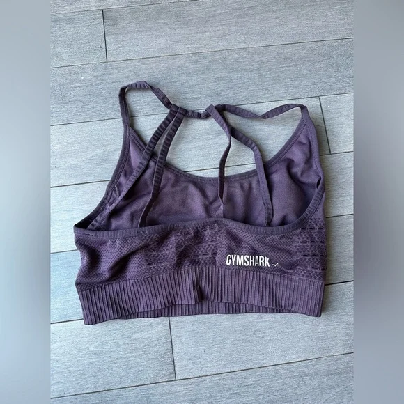 Lot Of 3 Gym Shark Athletic Workout Gym Running Activewear Sports Bra Medium - Picture 9 of 10